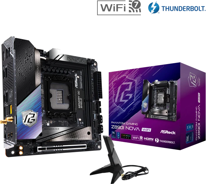 ASRock Phantom Gaming Z890I Nova WiFi (Intel 1851)