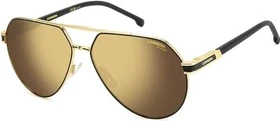 Carrera 1067/S matte black gold/gold high contrast polarized antireflex