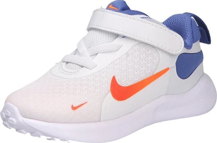 Nike Revolution 7 white/astronomy blue/total orange/team orange (Junior)
