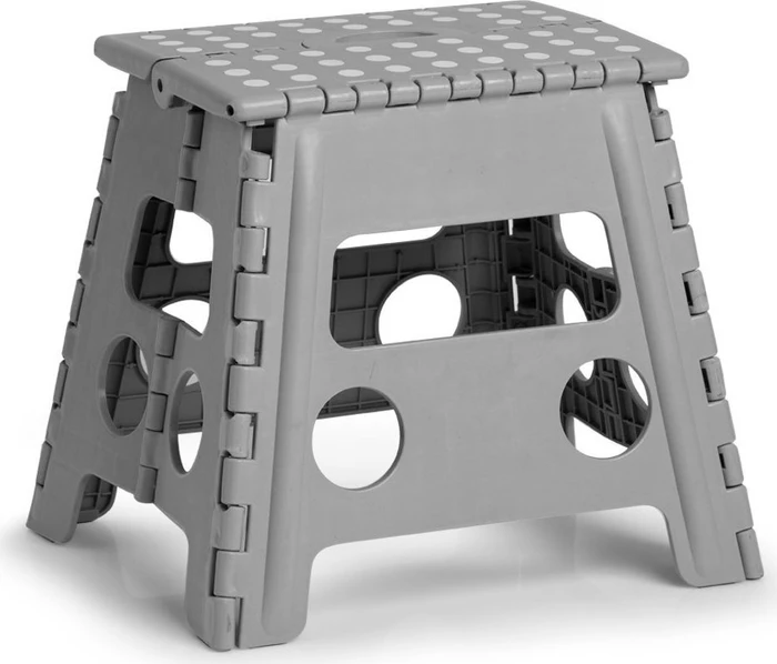 Zeller Kunststoff Klapphocker H32cm anthrazit