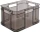 Keeeper Bruno Eco Aufbewahrungsbox, 16l, dunkelgrau/transparent (1546182700000)