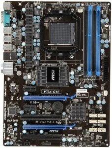 MSI 970A-G45 (AMD AM3+)