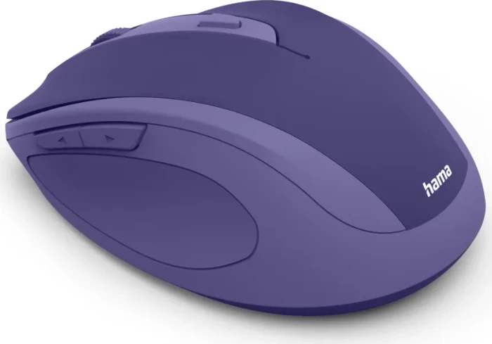 Hama WM-400 Silent Wireless 6-Button Mouse blau/violett, USB