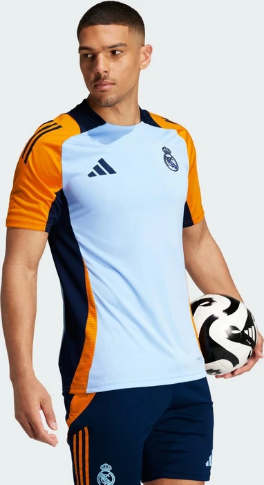 adidas Real Madrid Tiro 24 Competition Trainingstrikot glow blue/crew orange/team navy blue 2 (Herren)