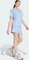 adidas Essentials 3-Streifen Cotton Trainingshose kurz glow blue/clear pink (Damen) Vorschaubild