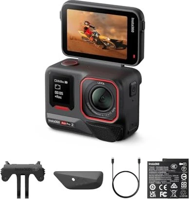 Insta360 Ace Pro 2 Standard Bundle nachtschwarz