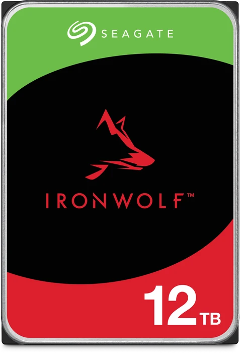 Seagate IronWolf NAS HDD 12TB, 24/7, 512e / 3.5" / SATA 6Gb/s