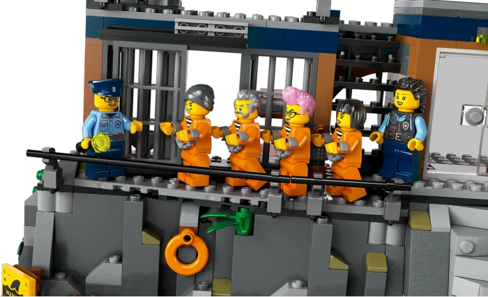 LEGO City - Polizeistation auf der Gefängnisinsel