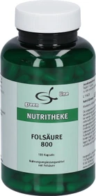 11A Nutritheke the green line Folsäure 800mg Kapseln, 180 Stück