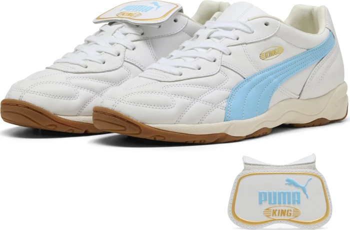 Puma King Indoor puma white/vibrant blue