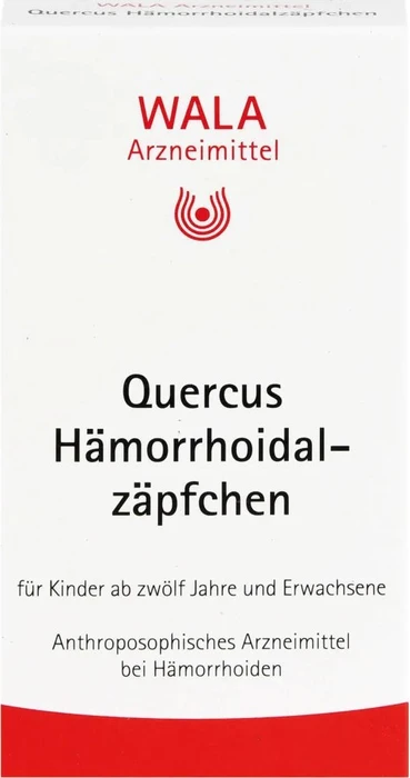 WALA Quercus Hämorrhoidalzäpfchen, 10 Stück