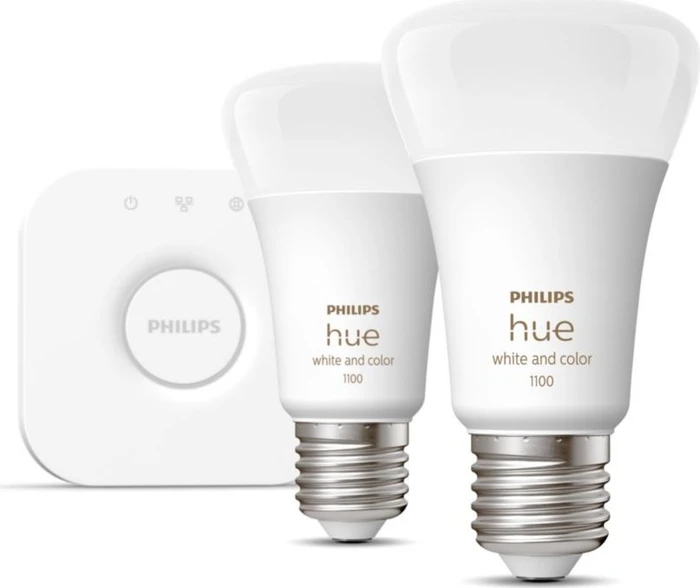 Philips Hue White and Color Ambiance 1100 E27 9W Starter-Kit