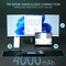 Redragon Behemoth K724 Pro Wireless, Dark Jade, LEDs RGB, Mint Mambo, USB/Bluetooth, US Vorschaubild