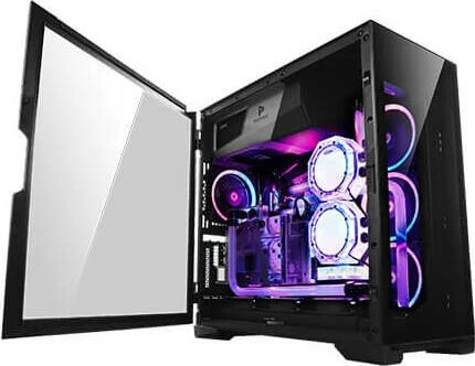 Antec P120 Crystal, schwarz, Glasfenster