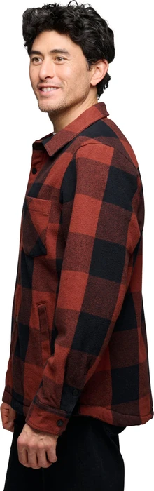 Black Diamond Project Lined Flannel Hemd langarm iron red/black (Herren)