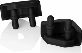 Noctua NA-SAVP5 chromax.black Anti-Vibrations-Pads für 80/92mm Lüfter, schwarz, 16er-Pack