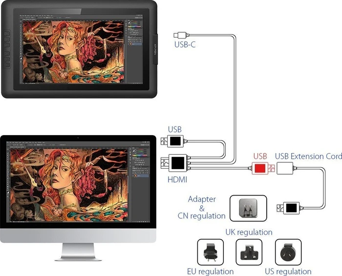 XP-Pen Artist Display 15.6
