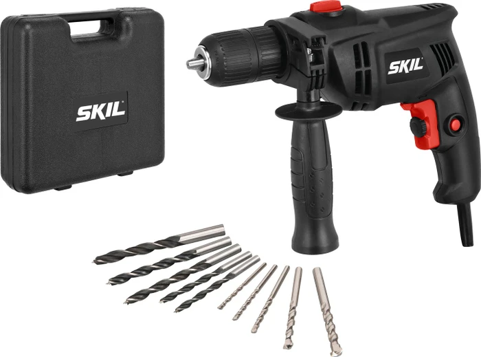 Skil 1020 AD Elektro-Schlagbohrmaschine inkl. Koffer + Zubehör