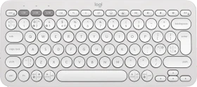 Logitech K380s Pebble Keys 2, weiß, Logi Bolt, USB/Bluetooth, UK