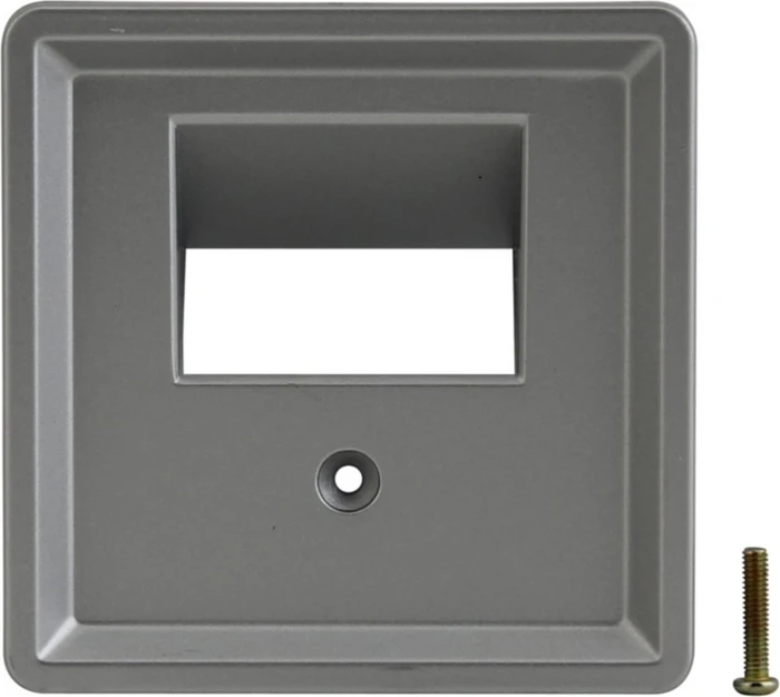 uniTEC MONTREAL Serie 503 Abdeckung für UAE-Anschlussdose, silber