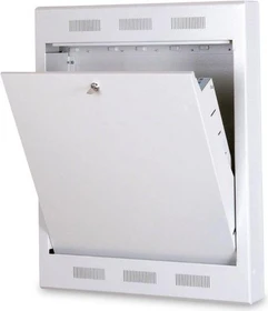 Digitus Professional Wandgehäuse 4HE, zur bündigen Montage, grau, 216mm tief