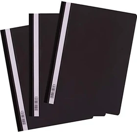 D.RECT Schnellhefter, A4, schwarz, 25er-Pack