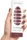 Maniko UV Nagelfolie roasted plum, 20 Stück