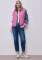 Street One V-Neck aus Teddy-Material Weste ibis rose (Damen) Vorschaubild