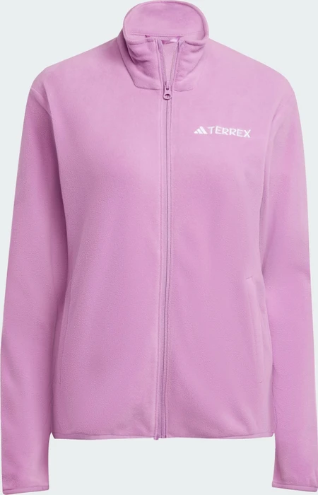 adidas Terrex Multi Essentials Fleece Jacke preloved purple (Damen)