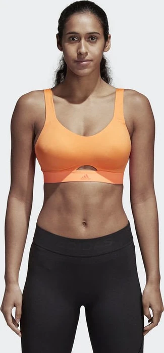 adidas Stronger For It Soft Sport-BH hi-res orange (Damen)
