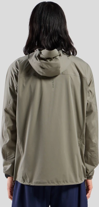 Odlo Waterproof X-Alp Performance Knit Laufjacke vetiver (Herren)