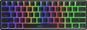 Genesis Thor 660 Wireless, PBT, schwarz, LEDs RGB, Gateron RED, USB/Bluetooth, US (NKG-1844)