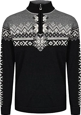 Dale of Norway 140th Anniversary Strickpullover smoke/off white (Herren)