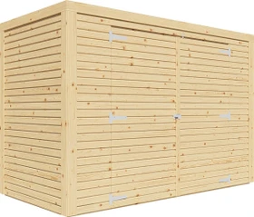 Bertilo Bike Box Gerätehaus 207x103cm natur