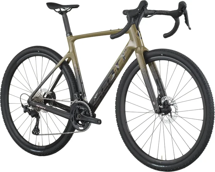 Scott Addict Gravel 40 kaki green/carbon black Modell 2026