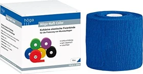 Höga Haft Color Elastische Fixierbinde blau, 10cm x 20m, 1 Stück