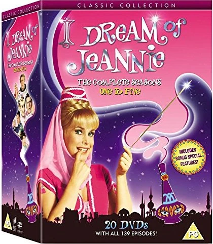 I Dream Of Jeannie Season 1-5 (DVD) (UK)