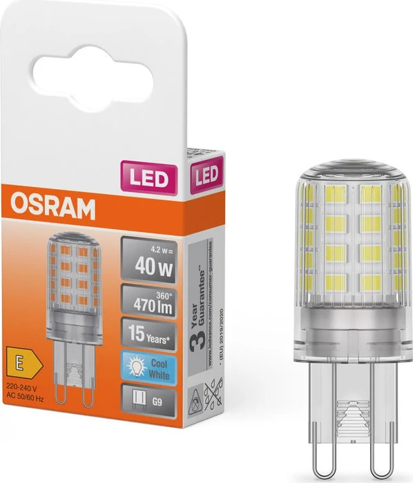 Osram Ledvance LED Pin 4.2W/840 G9 (432420)