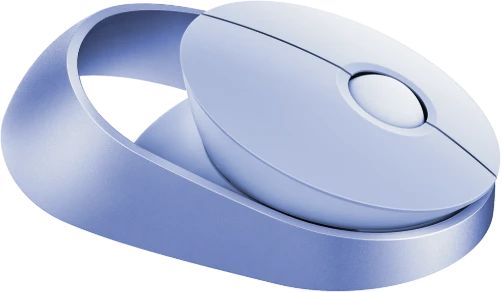 Rapoo Ralemo Air 1 Multi-mode Wireless Charging Mouse violett, USB/Bluetooth