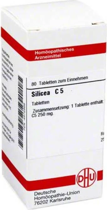 DHU Silicea C5 Tabletten, 80 Stück
