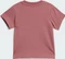 adidas Essentials Organic Cotton T-Shirt and Shorts Set preloved crimson/white (Junior) Vorschaubild