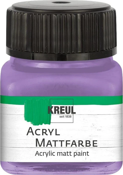 Kreul Acryl Mattfarbe, flieder, 20ml (75233)