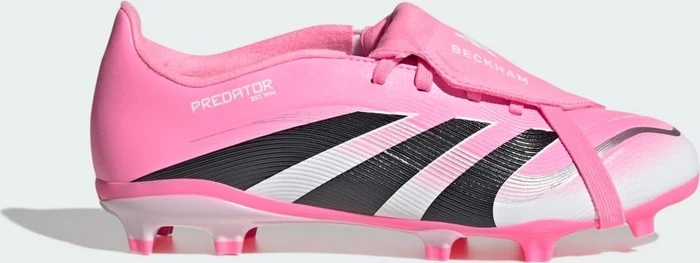 adidas Predator League Fold-Over Tongue FG/MG beam pink/core black/cloud white (Junior)