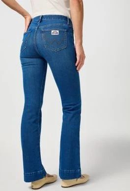 Wrangler Flare Jeans serene storm (Damen)
