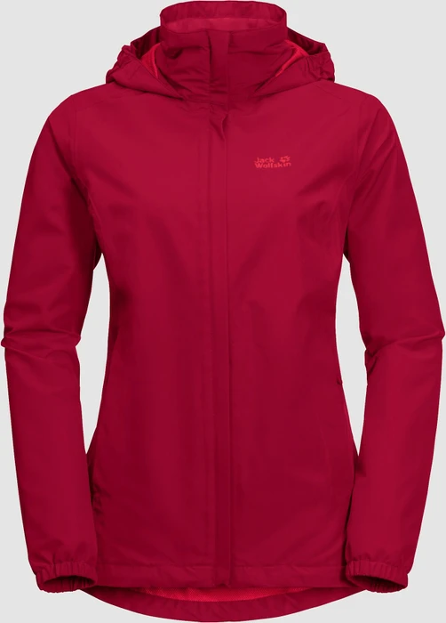 Jack Wolfskin Stormy Point Funktionsjacke scarlet (Damen)
