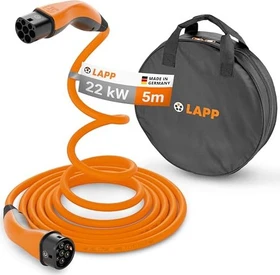Lapp Mobility Helix Ladekabel Typ 2 orange, 22kW,  5m