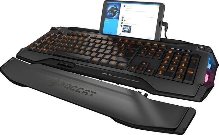 Roccat Skeltr Master Worlds, grau, LEDs RGB, USB, DE