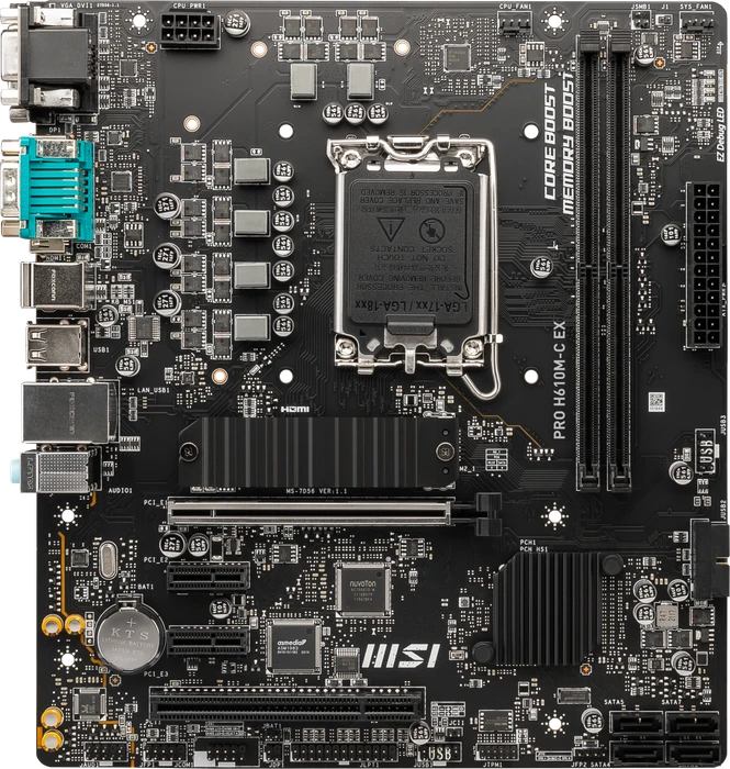 MSI PRO H610M-C EX (Intel 1700)