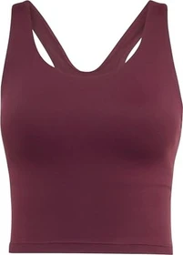 adidas All Me Medium-Support Bra Tanktop Sport-BH maroon (Damen)