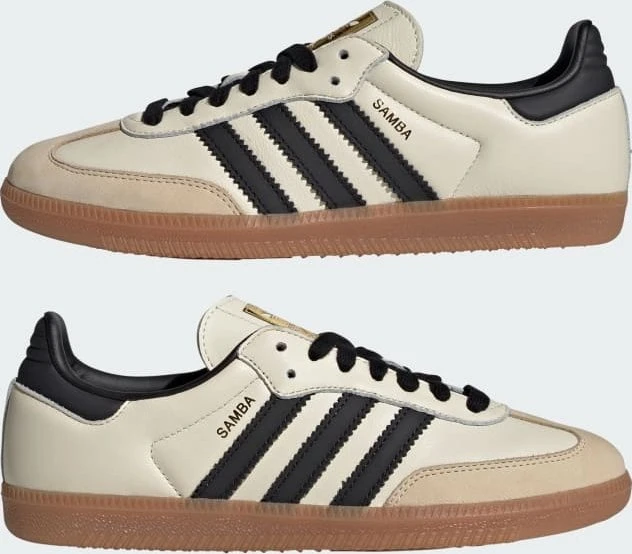 adidas Samba OG cream white/core black/sand strata